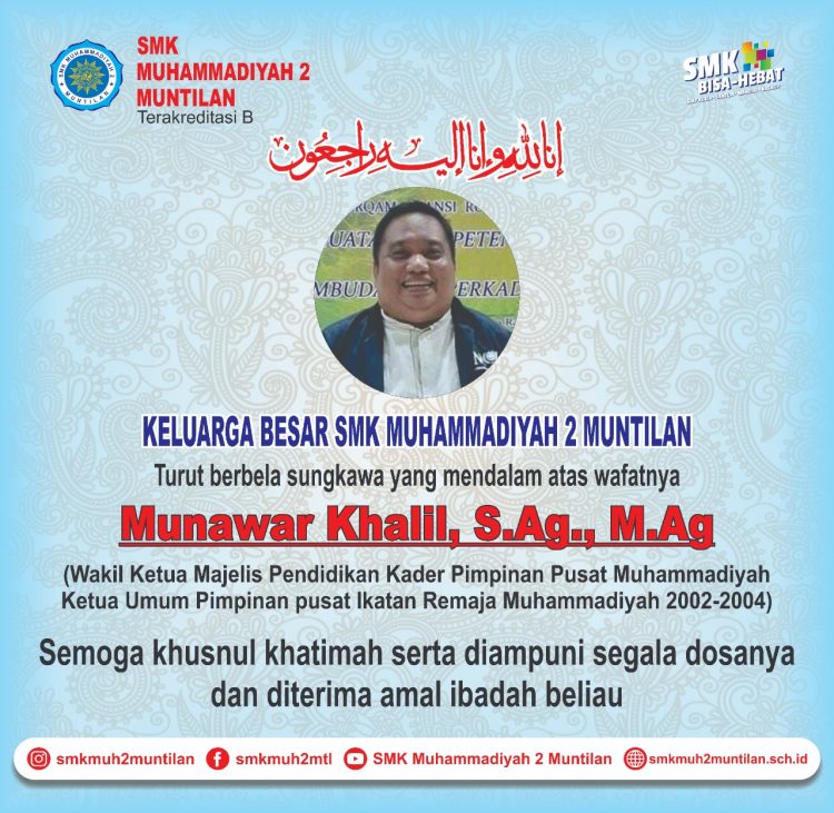 Ketua IRM 2002-2004, Munawar Khalil Meninggal Dunia