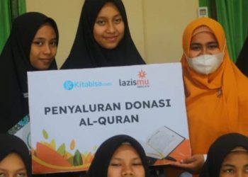 Sebanyak 950 Mushaf Al Quran Disalurkan Lazismu