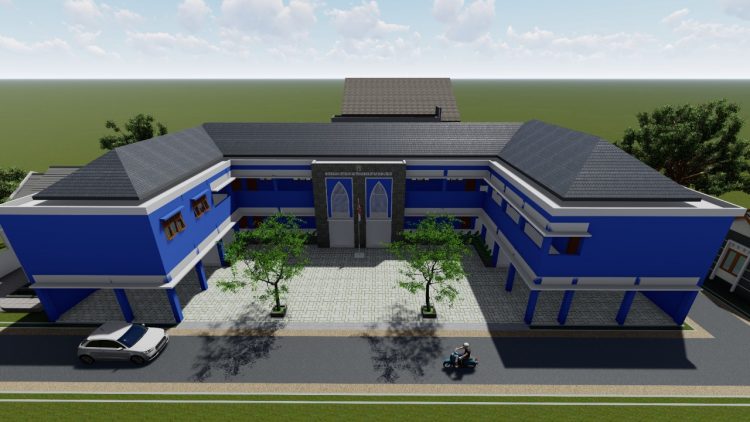 Proses Pembangunan Gedung MI Muhammadiyah Danurejo Ditaksir Mencapai 2 Miliar