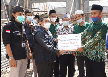 Lazismu Salurkan 1 Milyar Rupiah, Bantu Korban Bencana Alam Di Brebes