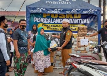 Bantuan Korban Kebakaran Dari Lazismu
