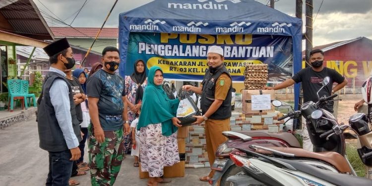 Bantuan Korban Kebakaran Dari Lazismu