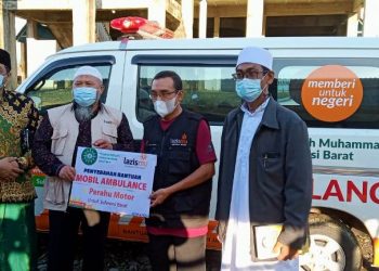 Bantuan Ambulans Dan Perahu Fiber Dari Lazismu Telah Diterima