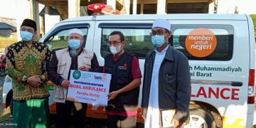 Bantuan Ambulans Dan Perahu Fiber Dari Lazismu Telah Diterima