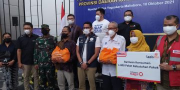 Penyerahan Bantuan Lazismu dan Alfamart Dihadiri Menparekraf