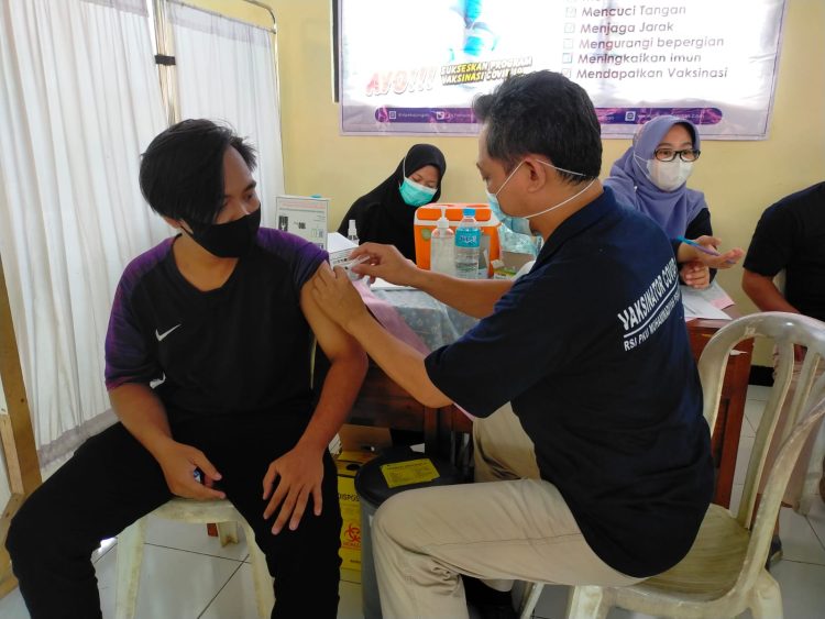 Capai 2574 orang di Tahap 1, Muhammadiyah Kabupaten Pekalongan Kembali Gelar Vaksinasi