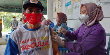 Serbuan Vaksinasi Muhammadiyah Sasar Warga Kawasan Rawan Bencana 3 Merapi