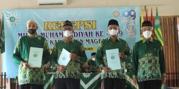 PDM Kabupaten Magelang Luncurkan Buku Pengelolaan Masjid Muhammadiyah Tepat Saat Milad Ke 109 Berlangsung