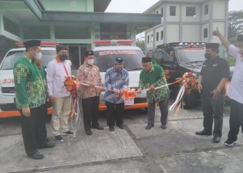 Pimpinan Cabang Muhammadiyah Muntilan Launching Mobil Ambulans Lazismu