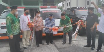 Pimpinan Cabang Muhammadiyah Muntilan Launching Mobil Ambulans Lazismu