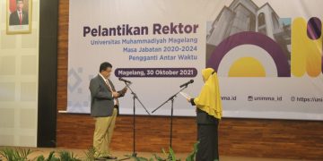 Pelantikan Rektor Unimma, Lilik Andriyani Bentuk Superteam