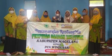 Lazismu dan PDA Kabupaten Magelang Tasyarufkan RendangMu Ke PCA Windusari