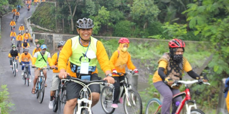 Gowes 70 Kilometer Sambut Milad Muhammadiyah Ke 109