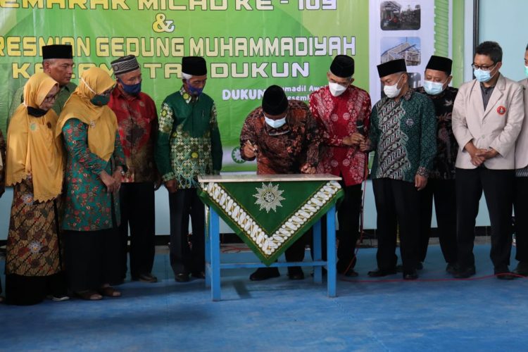 Resmikan Gedung Dakwah Muhammadiyah Dukun, Agus Taufiqurahman Tekankan Pentingnya Keteladanan Dalam Dakwah