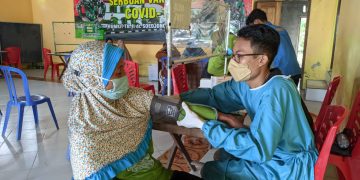 Vaksinasi COVID-19 Dosis 2 Di KRB 3 Merapi Oleh Muhammadiyah
