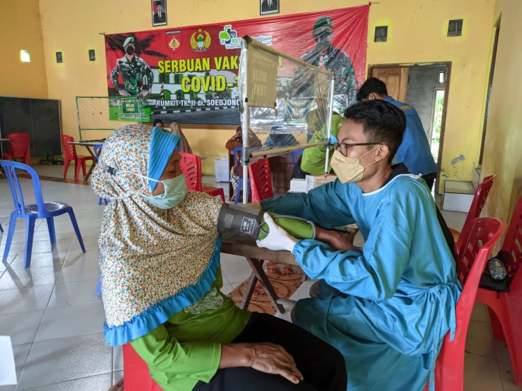 Vaksinasi COVID-19 Dosis 2 Di KRB 3 Merapi Oleh Muhammadiyah
