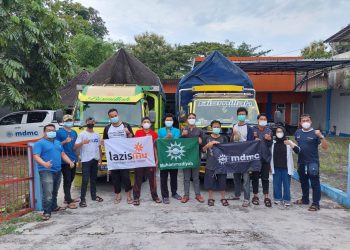 Lazismu dan MDMC Kirim Bantuan Untuk Korban Erupsi Gunung Semeru