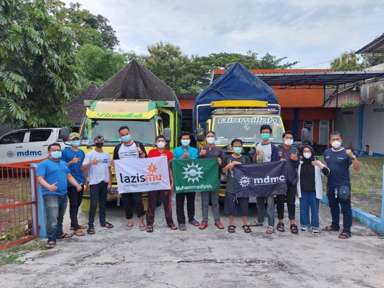 Lazismu dan MDMC Kirim Bantuan Untuk Korban Erupsi Gunung Semeru