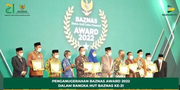 Lazismu Raih Penghargaan BAZNAS Award 2022