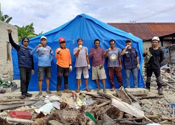 Lazismu Bangun Hunian Darurat Korban Gempa Selayar