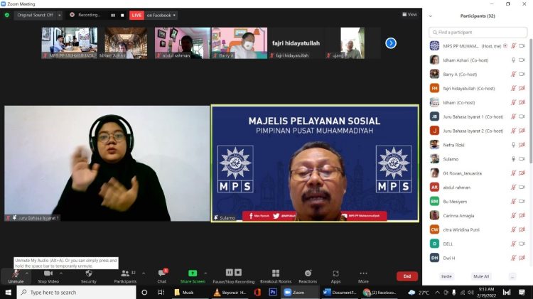 Lazismu Didukung Permatabank Syariah Adakan Pelatihan Management Usaha Untuk Disabilitas