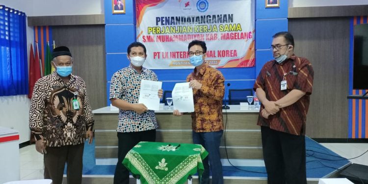 SMK Muhammadiyah 2 Muntilan Gandeng LX International Corp, Siap Salurkan Siswa Ke Korea