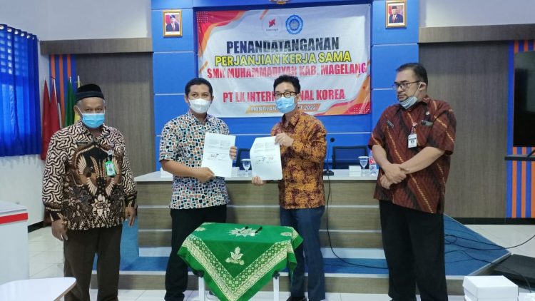 SMK Muhammadiyah 2 Muntilan Gandeng LX International Corp, Siap Salurkan Siswa Ke Korea