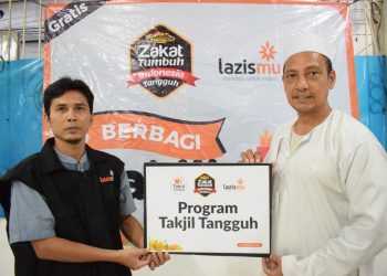 Program Takjil Tangguh Lazismu, Empat Masjid Ini Terima Menu Buka Puasa