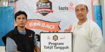 Program Takjil Tangguh Lazismu, Empat Masjid Ini Terima Menu Buka Puasa