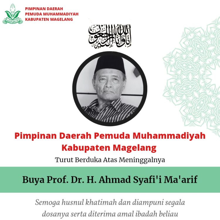 Buya Syafii Maarif Berikan Tanda Kesiapan Menghadap Allah