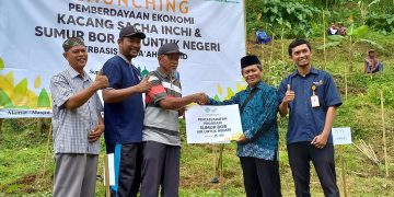Lazismu Berdayakan Kacang Sacha Inchi Untuk Lahan Wakaf