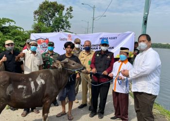 Qurban Lazismu dan PT Mirae Asset