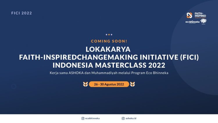 Muhammadiyah dan Ashoka Libatkan Organisasi Lintas Iman Membangun Gerakan Pembaharuan Atasi Krisis Lingkungan