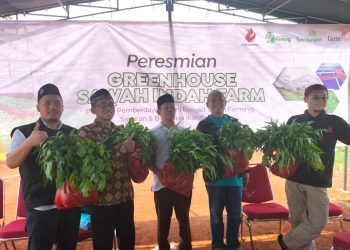 Lazismu Resmikan Dua Greenhouse, Giatkan Gerakan Tani Bangkit