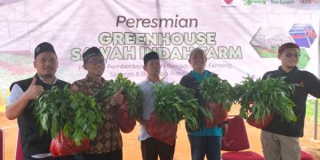 Lazismu Resmikan Dua Greenhouse, Giatkan Gerakan Tani Bangkit