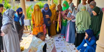 Sambut Rangkaian Muktamar 48, Lazismu Gelar Pelatihan Ecoprint