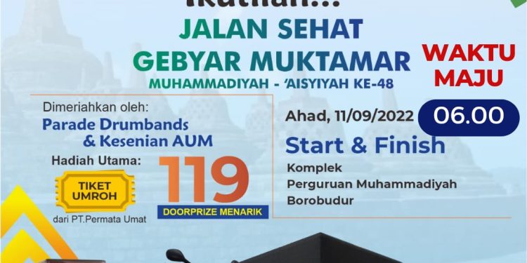 Fantastis! Jalan Sehat Berhadiah Umroh