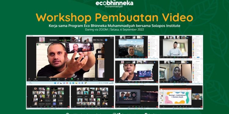 Dokumentasikan Lesson Learned, Eco Bhinneka Muhammadiyah Berlatih Memproduksi Video