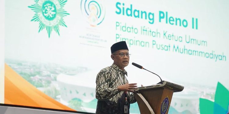 Pidato Iftitah Ketua Umum PP Muhammadiyah. Hadirkan 3 Pertanyaan Introspeksi bagi Gerakan Persyaratan