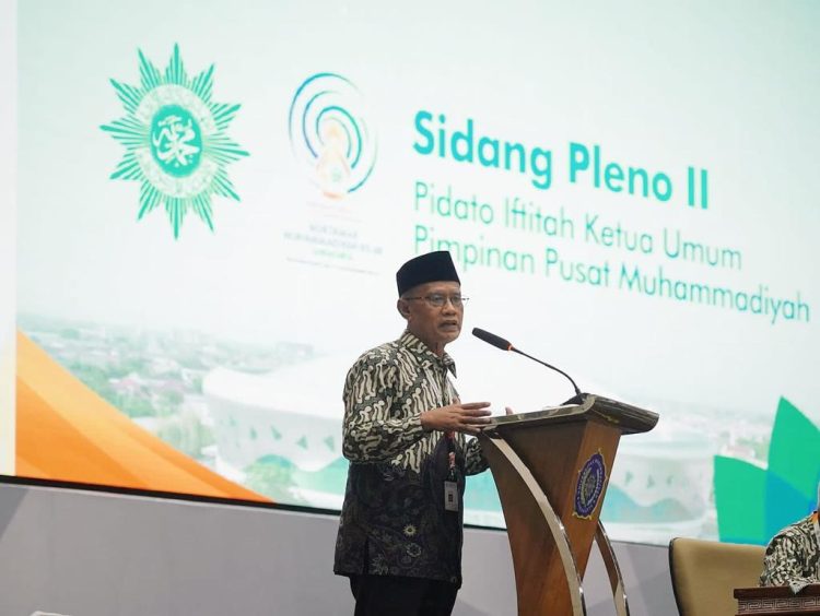 Pidato Iftitah Ketua Umum PP Muhammadiyah. Hadirkan 3 Pertanyaan Introspeksi bagi Gerakan Persyaratan