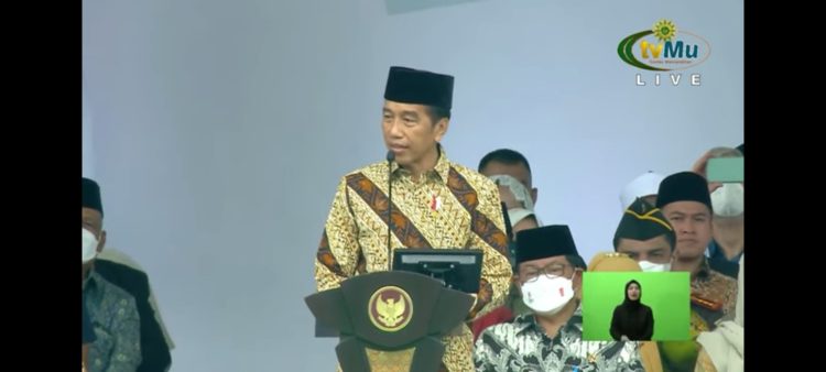 Puja puji dan Permintaan Bantuan Presiden Joko Widodo kepada Muhammadiyah dan Aisyiyah