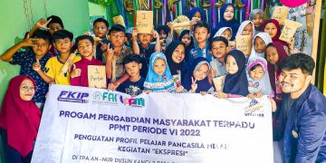 Pengabdian Mahasiswa Unimma, Bangun Karakter Religius Anak