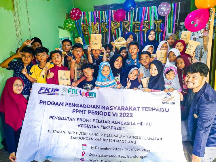 Pengabdian Mahasiswa Unimma, Bangun Karakter Religius Anak