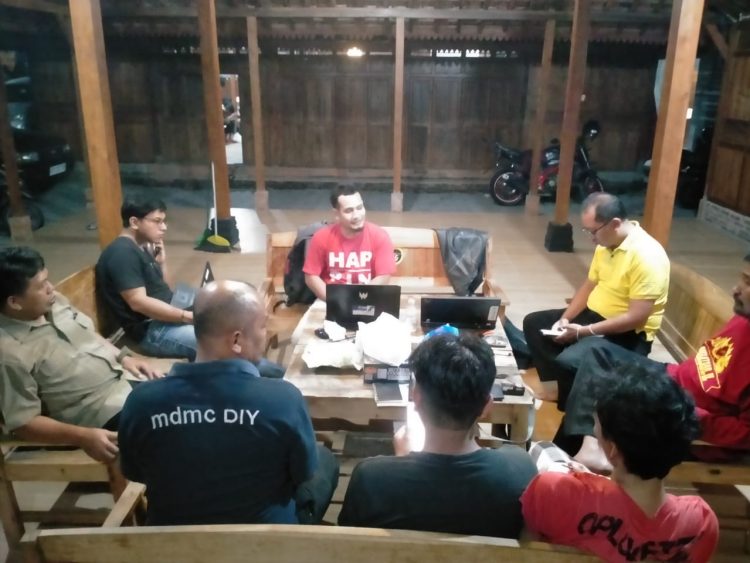 MDMC DIY Respon Cepat Gempa Bumi di Kab Bantul