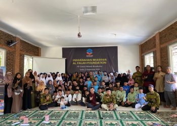 Al Falah Foundation Salurkan Beasiswa Ke Pondok Pesantren Senilai Rp. 221.400.000
