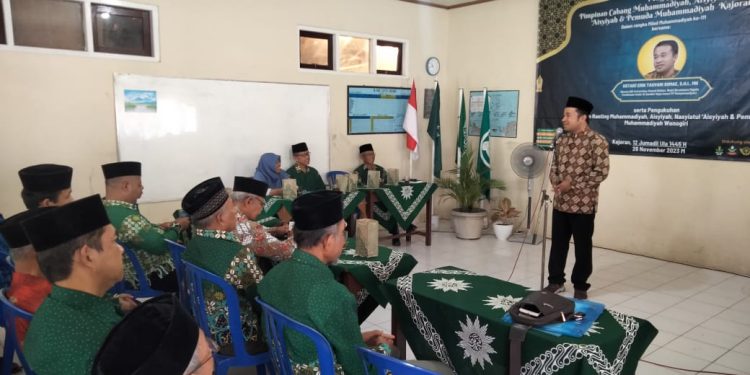 Peringati Milad Muhammadiyah ke-111, PCM Kajoran menggelar Pengajian untuk Pimpinan