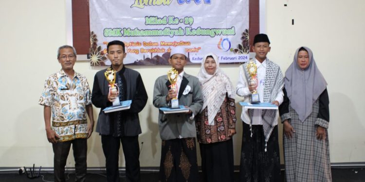 Milad ke-19 Tahun, SMK Muhammadiyah Kedungwuni Gelar Lomba Dai