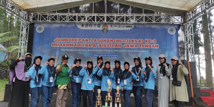 Panti Asuhan Muhammadiyah/ Aisyiyah Kabupaten Magelang Juara Umum Kemah Jambore Se-Jawa Tengah.