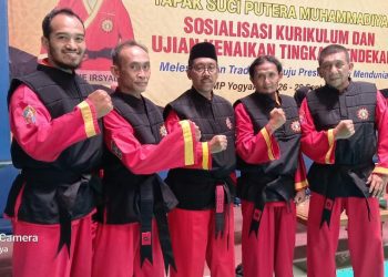 Empat Kader Tapak Suci Asal Magelang Dilantik Menjadi Pendekar Muda