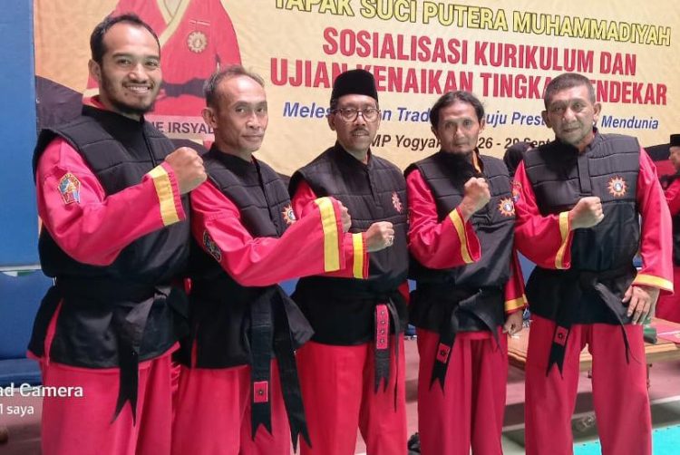 Empat Kader Tapak Suci Asal Magelang Dilantik Menjadi Pendekar Muda